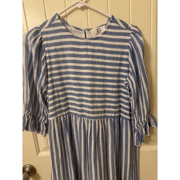 dRA Los Angeles Anthropology Jerwin Gauze Midi Dress S - Picture 2 of 5